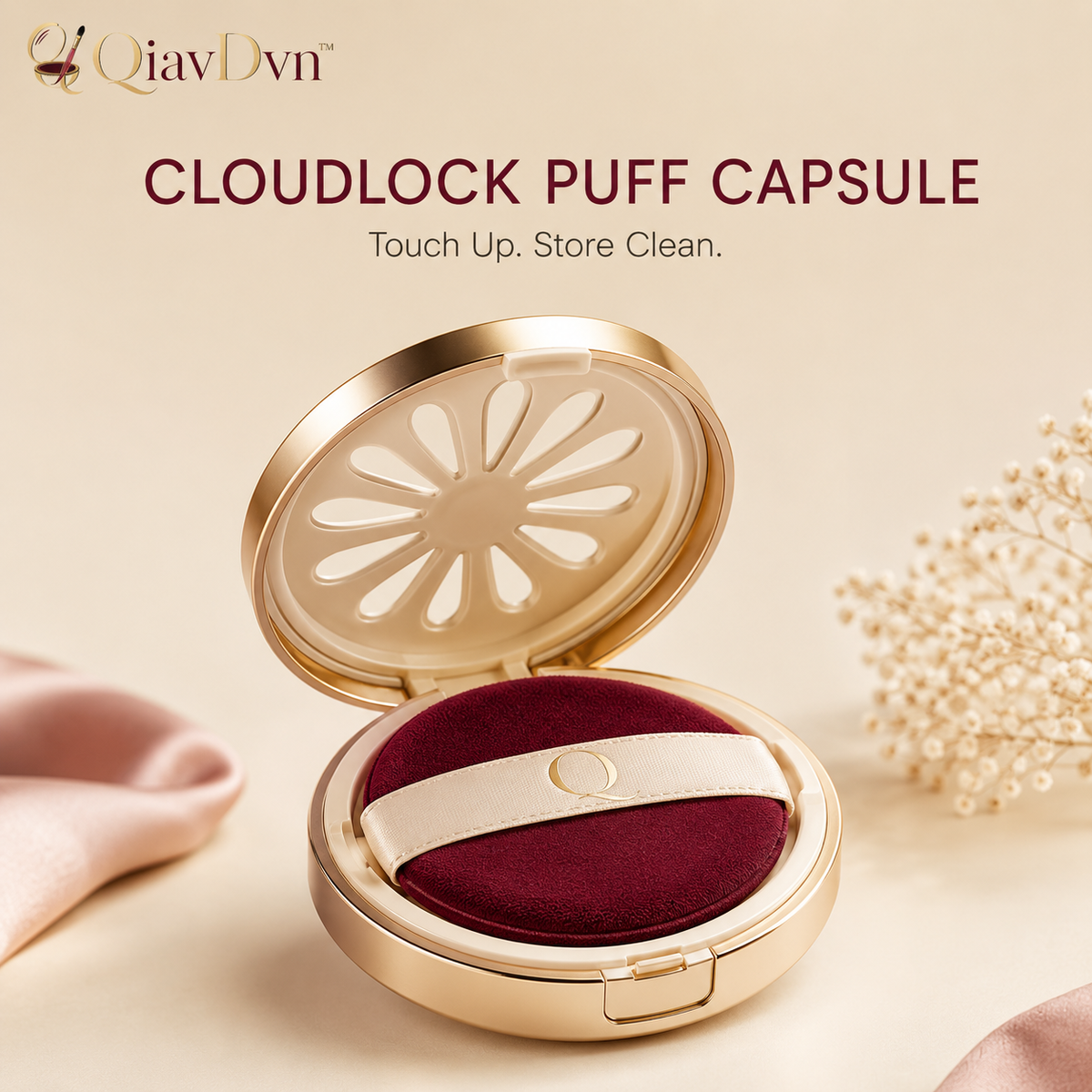 QiavDvn™ CloudLock Ventilated Puff Capsule