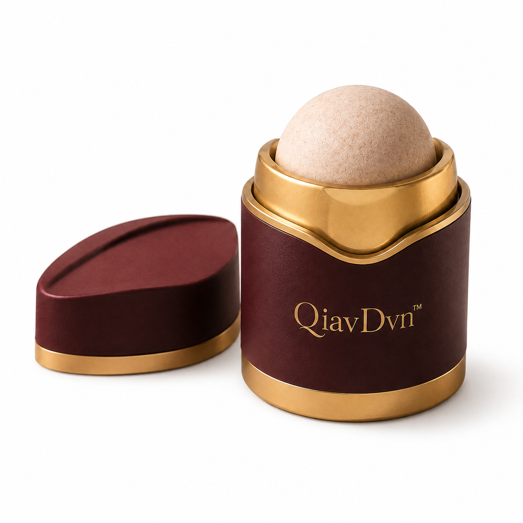 QiavDvn™ PetalRoll Reusable Blotting Stone