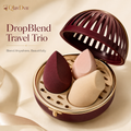 QiavDvn™ DropBlend Travel Sponge Trio