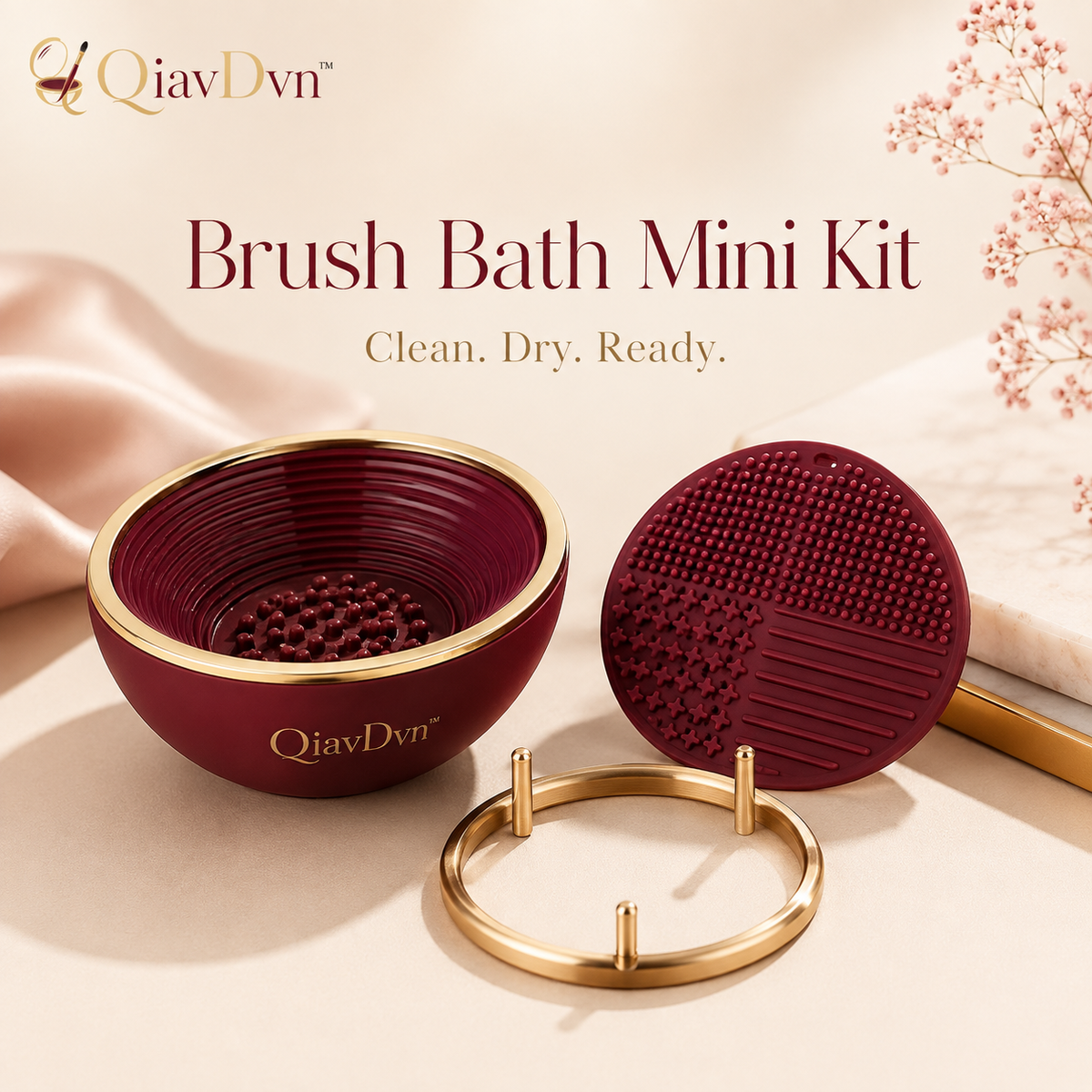 QiavDvn™ Brush Bath Mini Cleaning Kit